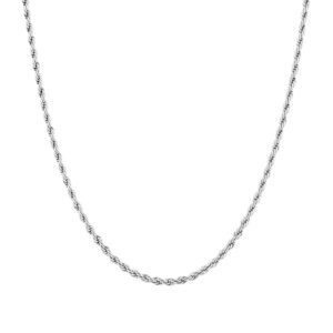 Colar para homem em aço inoxidável fino e elegante - Colar Essex da marca Portuguesa Twobrothers - Colar simples com estilo para homem