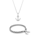 Conjunto Homem Pulseira Lakewood e Colar Morton