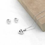 Conjunto Colar Heart Love e Brincos Heart Love - Image 2