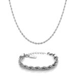 Conjunto Pulseira Clarisse e Colar Beverly