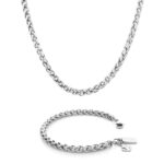 Conjunto Homem Pulseira Aspen e Colar Colorado