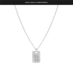 Colar Mulher com Chapa Personalizada - Image 3