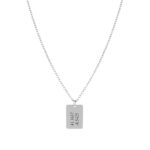 Colar Mulher com Chapa Personalizada