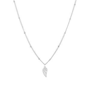 colar mulher com pendente em forma de asa