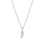 Colar masculino Los Angeles com Asa em aço inoxidável com fio fino da marca Twobrothers em Portugal.