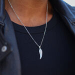 Colar Homem em Aço inoxidável com Asa