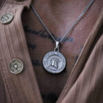 Colar Homem em aço Inoxidável gladiador