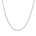 Colar corrente para homem em aço inoxidável.