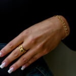 Pulseira Mulher Anabelle Dourada