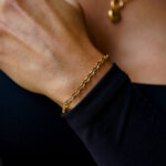 Pulseira Mulher Anabelle Dourada