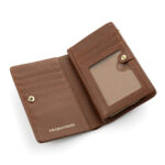 Carteira Mulher Brenda em Pele Granulada Castanha - Image 4