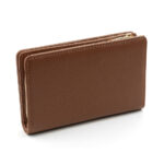 Carteira Mulher Brenda em Pele Granulada Castanha - Image 5