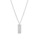 Colar Mulher Minimalista Com Chapa Personalizada - Image 2