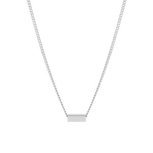 colar para homem com barra para personalizar com gravação personalizada